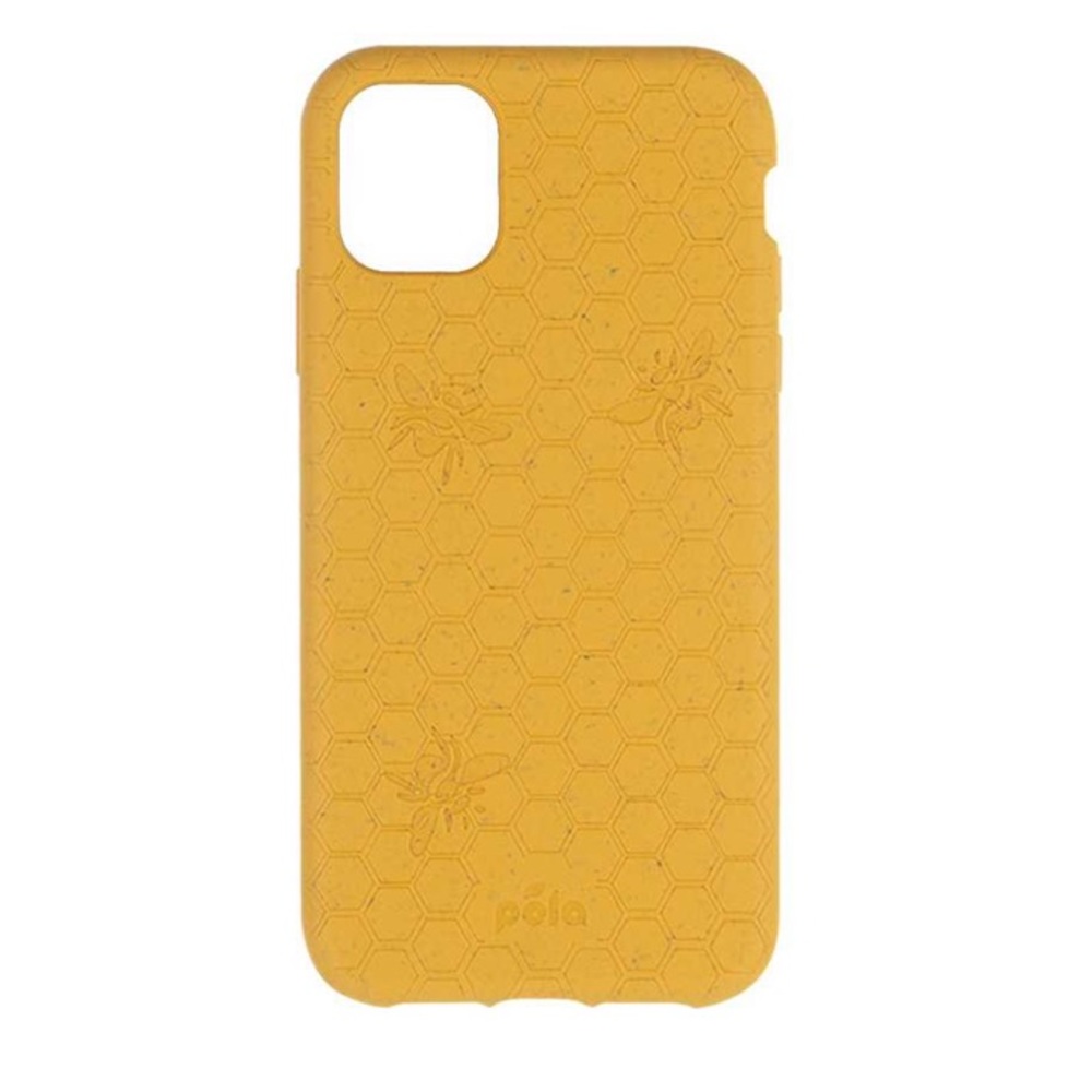 Yellow Pela iPhone 11 phone case